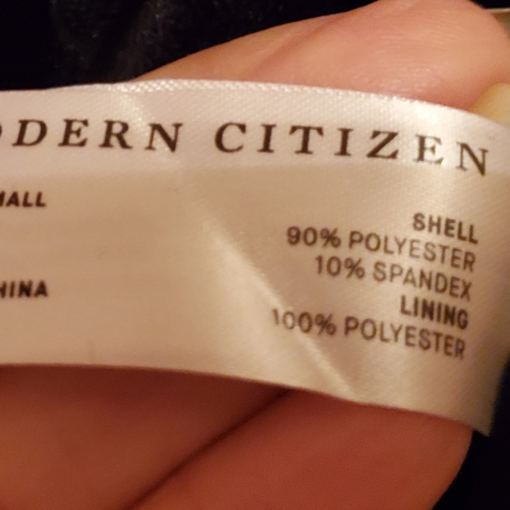 Modern Citizen Analyeas Velvet Ruched Top - Picture 3 of 5